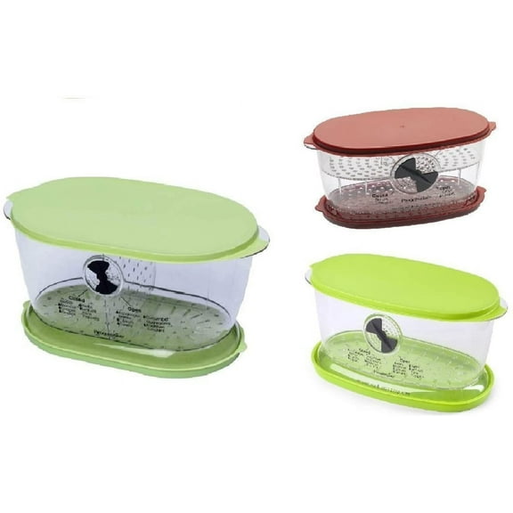 Progressive International Ultimate Keeper Set - Produce, Fruit and Vegetable, and Berry Keeper 3 Piece Set