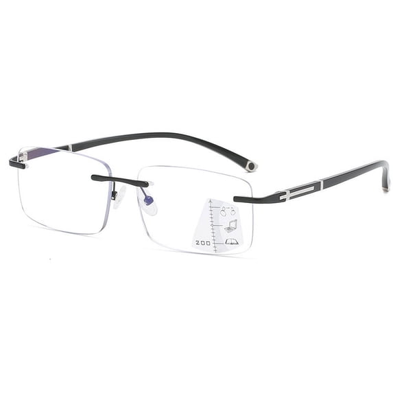 Progressive Multifocal Blue Light Blocking Reading Glasses Photochromic