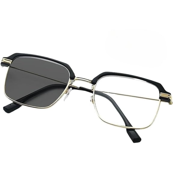 Progressive Multifocal Reading Glasses with Blue Light Block, Photochromic Transition Lenses