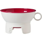 Prepworks Canning Funnel with Headspace Gauge, Wide Mouth Canning Funnel for Regular and Wide Mouth Mason Jars