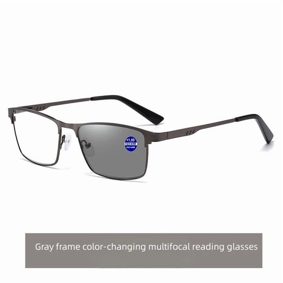 Progressive Photochromic Reading Glasses for Men Blue Light Blocking ...