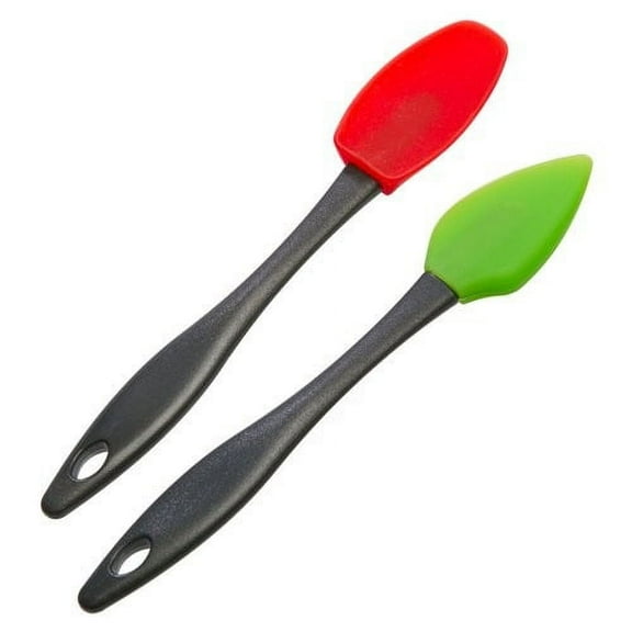 Progressive Prep Solutions Mini Silicone Spatulas Set - Kitchen Essential, 2 Count
