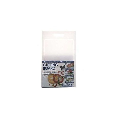 PROGRESSIVE 15-1/2 x9-1/2-Inch White Polyethylene Cutting Board PCB-1610