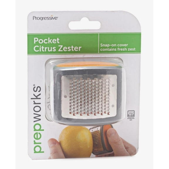 Progressive-Progressive Prepworks Pocket Stainless Steel Zester - 2.5 x 2.5 x 1.25 inches