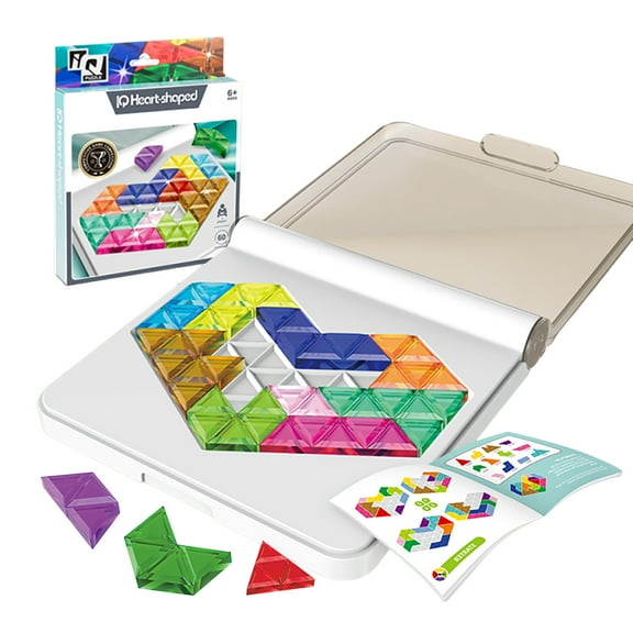 Progressive Puzzle Game With 60 Levels, Logical Thinking Training For Hands On Brain Development Activity