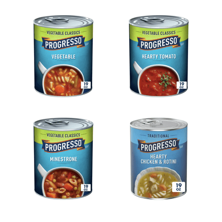 Progresso 8-Can Soup Variety – A Quick, Nutritious Selection of Hearty Soups