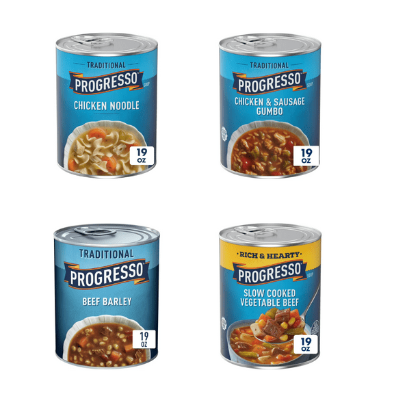 Progresso 8-Pack Soup Delight  A Hearty Collection of Wholesome Soups