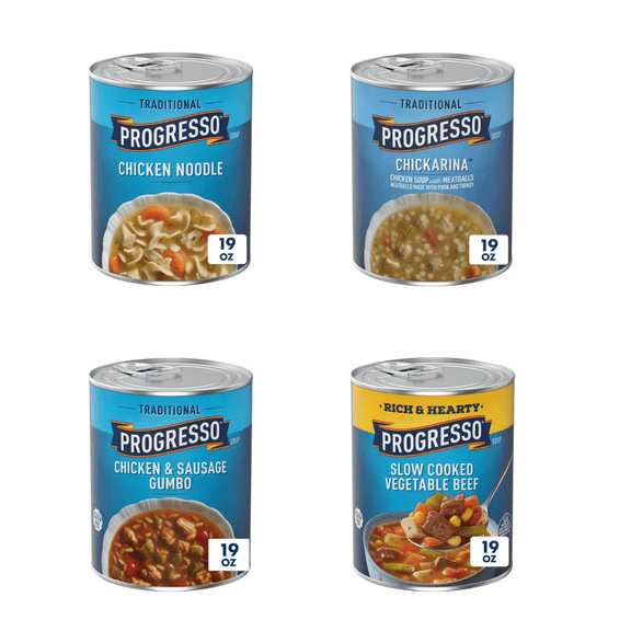 Progresso 8-Soup Family Pack  Hearty & Nutritious Soups for the Whole Family