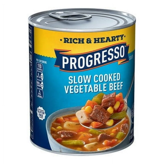 Progresso Beef And Vegetable Soup, 19 Oz..