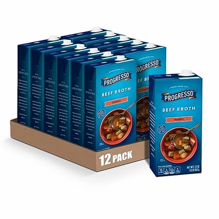 Progresso Beef Broth Gluten Free (Pack of 12)