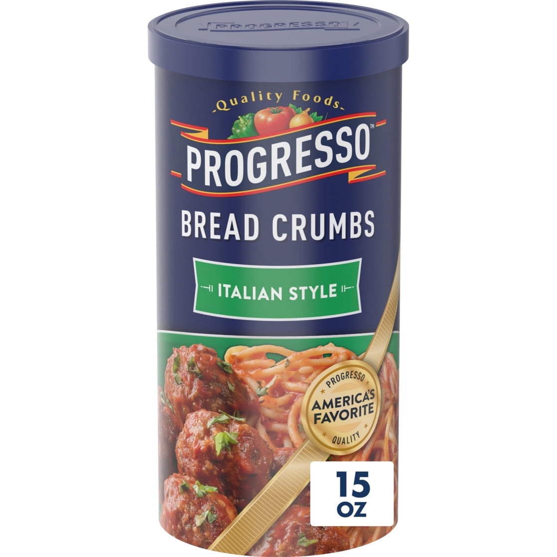 Progresso Bread Crumbs, Italian Style, Cooking Ingredient, 15 oz pack of 2