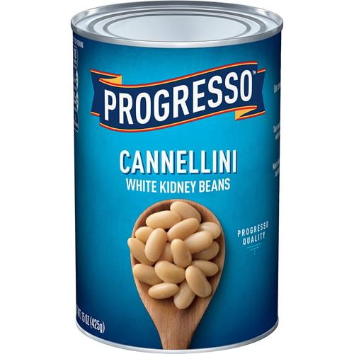 Progresso Cannellini White Kidney Beans, 15 Ounces - Pack of 2