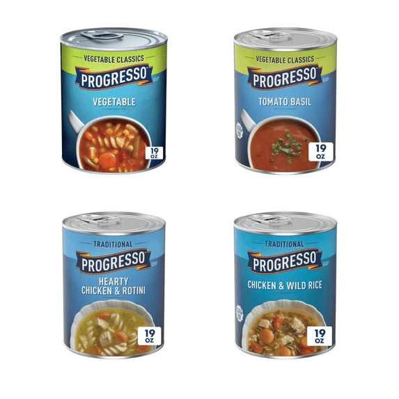 Progresso Flavorful Soup 8-Pack – A Tasty Selection of Hearty, Ready-to-Eat Soups
