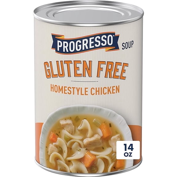 Progresso Gluten Free Homestyle Chicken Soup, 14 oz. ( Pack of 2 )