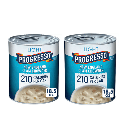 Progresso Gluten Free Light New England Clam Chowder - 18.5oz pack of 2