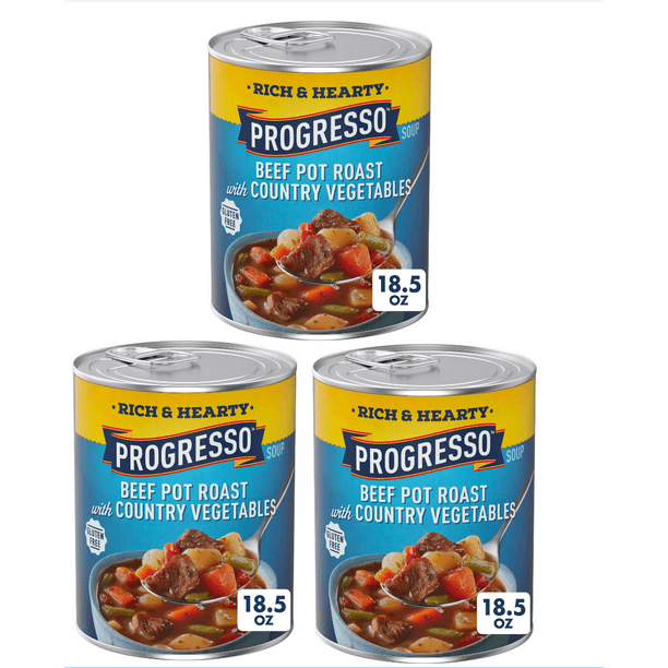 Progresso Gluten Free Rich & Hearty Beef Pot Roast with Country