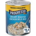 thumbnail image 1 of Progresso Rich & Hearty, Creamy Roasted Chicken Wild Rice Canned Soup, Gluten Free, 18.5 oz. ( Pack of 2 ), 1 of 5