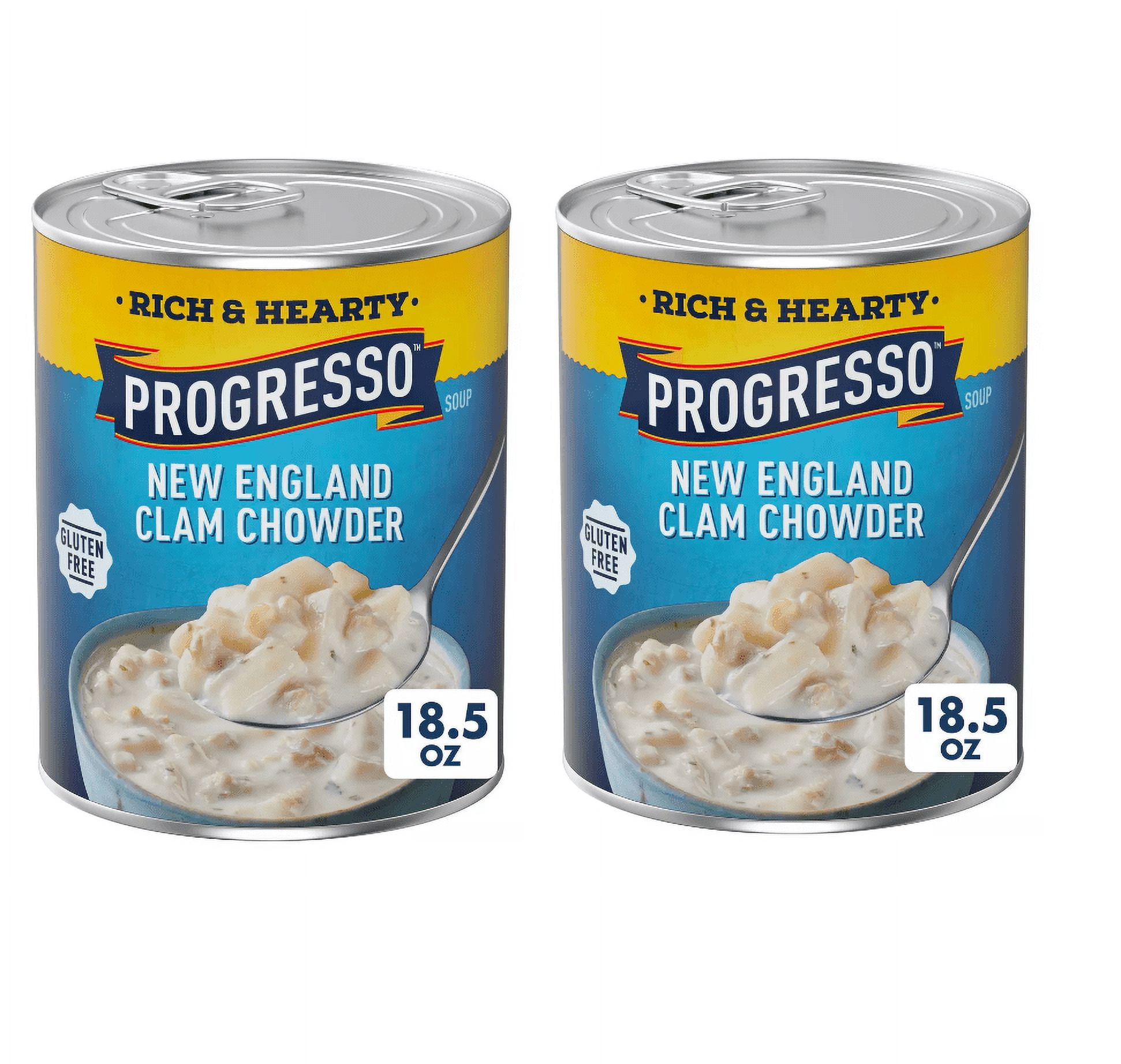 Progresso Gluten Free Rich & Hearty New England Clam Chowder 18.5oz
