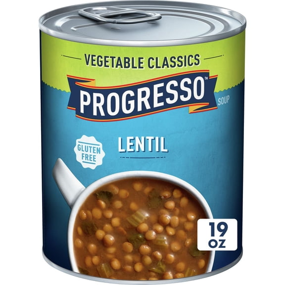 Progresso Gluten Free Vegetable Classics Lentil Soup - 19oz - Pack of 2