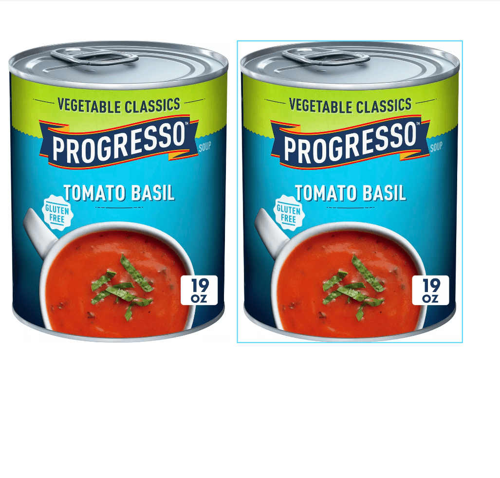 Progresso Gluten Free Vegetable Classics Tomato Basil Soup - 19oz pack ...