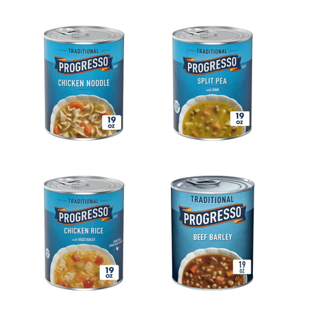 Progresso Hearty 8-Pack Soup Collection – Deliciously Satisfying Soups for Any Occasion