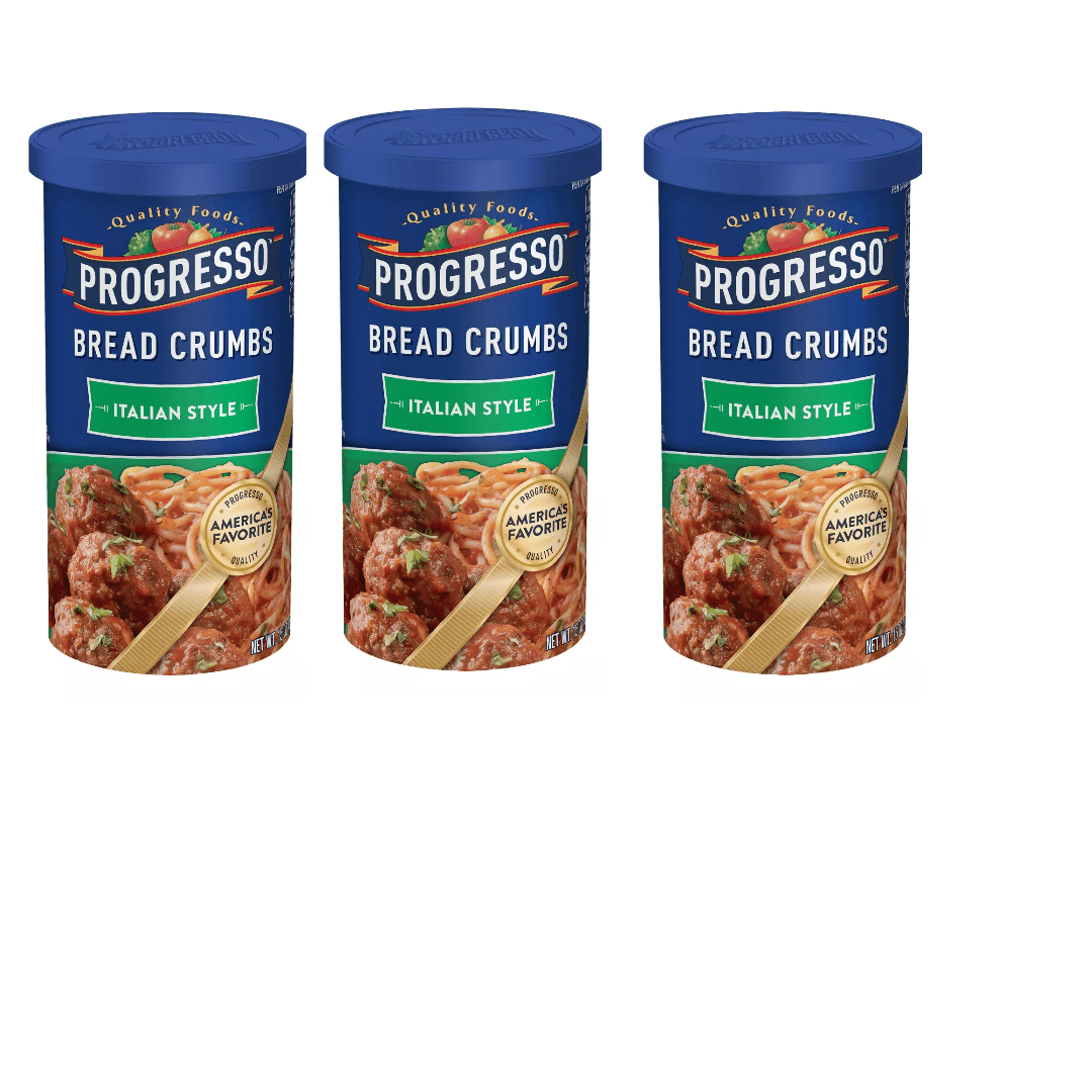 Progresso Italian Style Bread Crumbs, 15 oz - Italian Breadcrumbs,Pack of 3