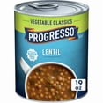 thumbnail image 1 of Progresso Lentil Soup, Vegetable Classics Canned Soup Gluten Free 19 oz (Pack of 3), 1 of 5