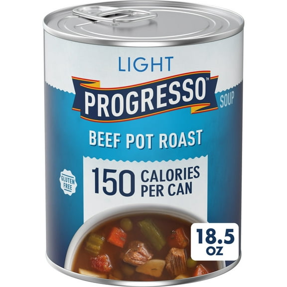 Progresso Light, Beef Pot Roast Soup, Gluten Free, 18.5 oz.
