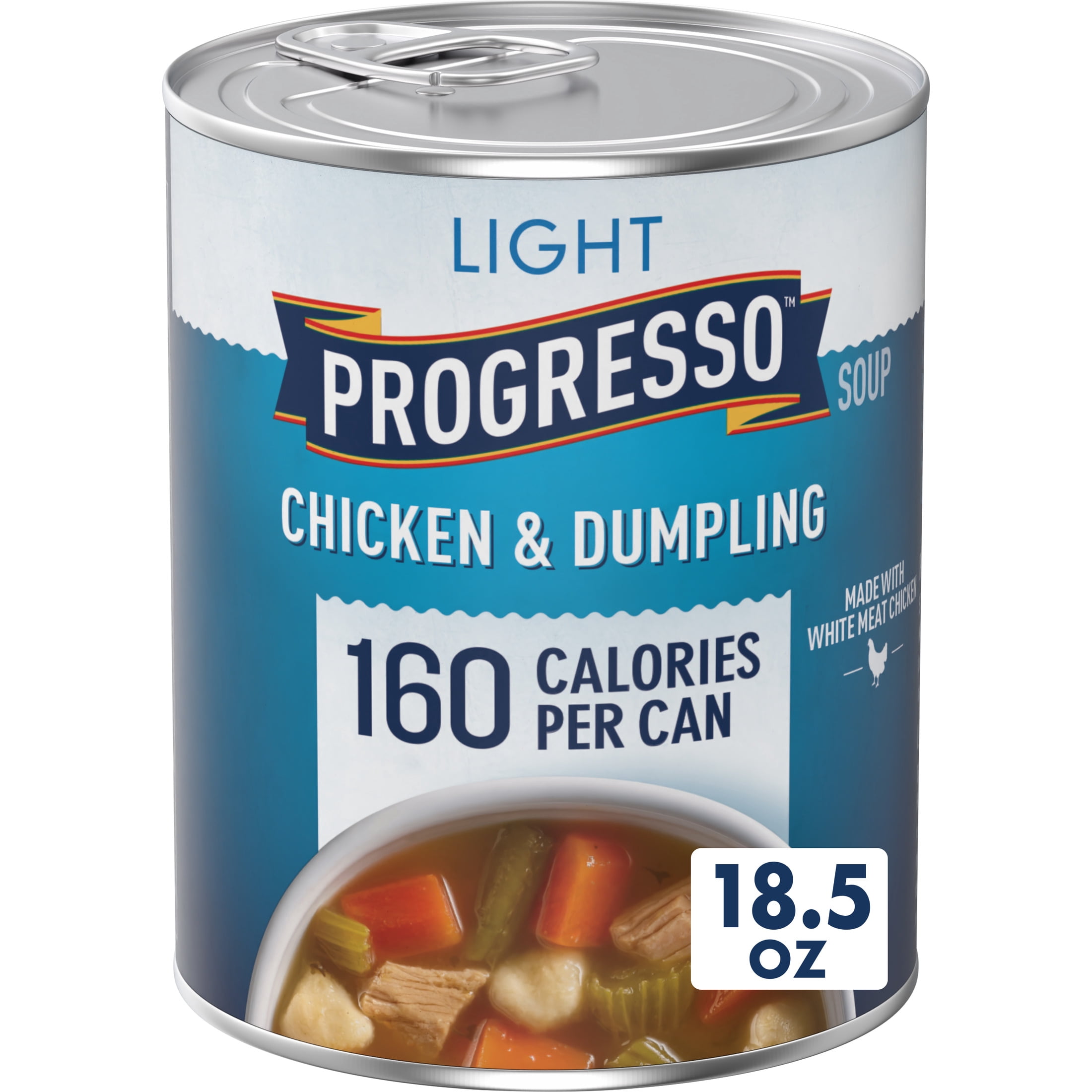 Progresso Light Canned Soup, Chicken and Dumpling Soup, 18.5 oz