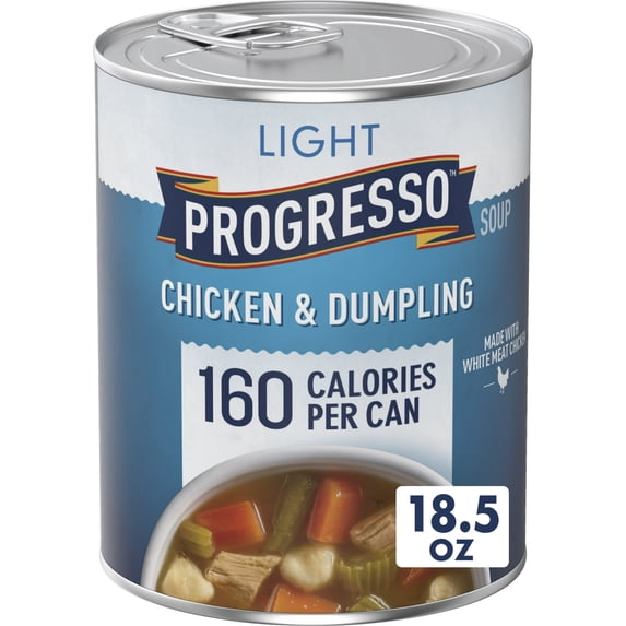 Progresso Light, Chicken & Dumpling Soup, 18.5 oz. (Pack of 4)