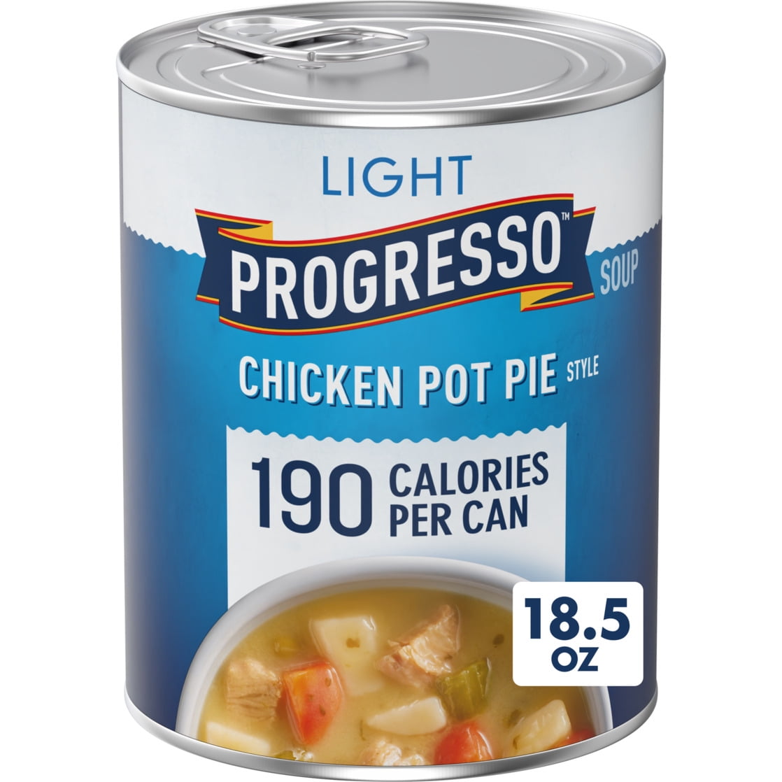 Progresso Light, Chicken Pot Pie Style Canned Soup, 18.5 oz
