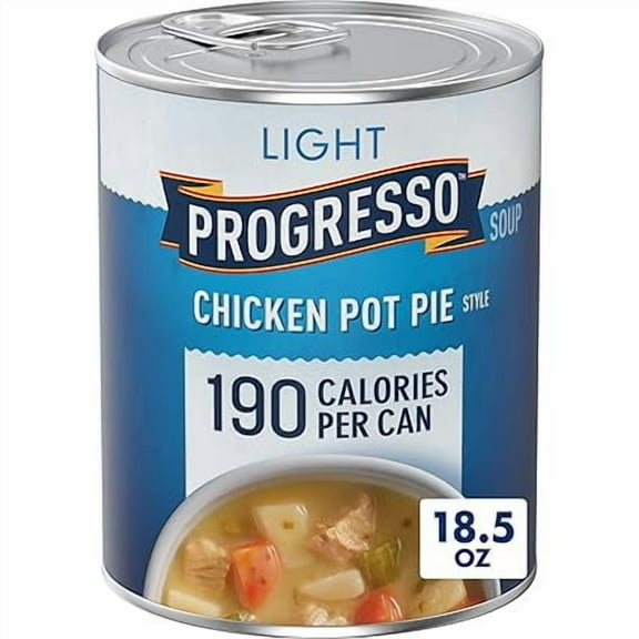 Progresso Light, Chicken Pot Pie Style Canned Soup, 18.5 oz