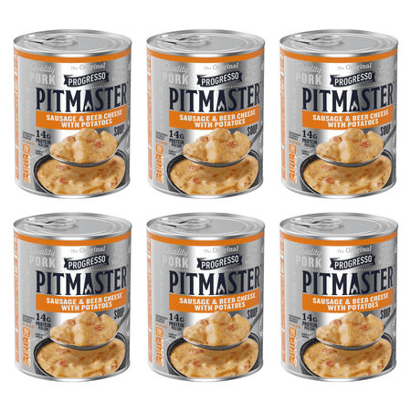 Progresso Light, Creamy Potato With Bacon & Cheese Canned Soup, Gluten Free, 18.5 oz. (Pack of 6)