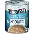 thumbnail image 1 of Progresso Light, Creamy Potato With Bacon & Cheese Canned Soup, Gluten Free, 18.5 oz. (Pack of 6), 1 of 5
