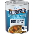 thumbnail image 1 of Progresso Light, Italian-Style Wedding Canned Soup, 18.5 oz, 1 of 13