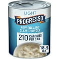 thumbnail image 1 of Progresso Light, New England Clam Chowder Soup, Gluten Free, 18.5 oz. (Pack of 6), 1 of 5