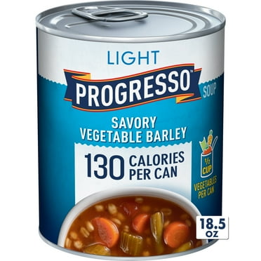 Progresso Light, Savory Vegetable Barley Canned Soup, 18.5 oz
