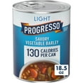thumbnail image 1 of Progresso Light, Savory Vegetable Barley Canned Soup, 18.5 oz, 1 of 15