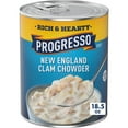 thumbnail image 1 of Progresso New England Clam Chowder Soup, Rich & Hearty Canned Soup, Gluten Free, 18.5 oz, 1 of 15