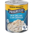 thumbnail image 1 of Progresso New England Clam Chowder Soup, Rich & Hearty Canned Soup, Gluten Free, 18.5 oz, 1 of 15