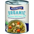 Progresso Organic Chicken and Wild Rice Soup, 14 Oz (Pack of 5