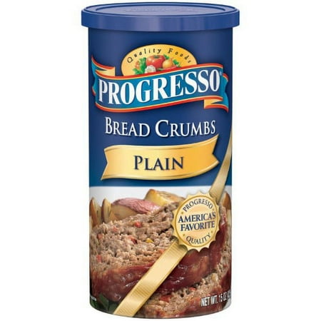 Progresso Plain Bread Crumbs 15 Oz (Pack of 48)