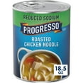 thumbnail image 1 of Progresso Reduced Sodium Canned Soup, Roasted Chicken Noodle Soup, 18.5 oz, 1 of 15