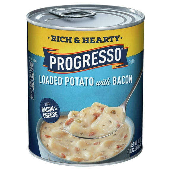 Progresso Rich & Hearty Soup Loaded Potato With Bacon 18.5 oz Package May Vary