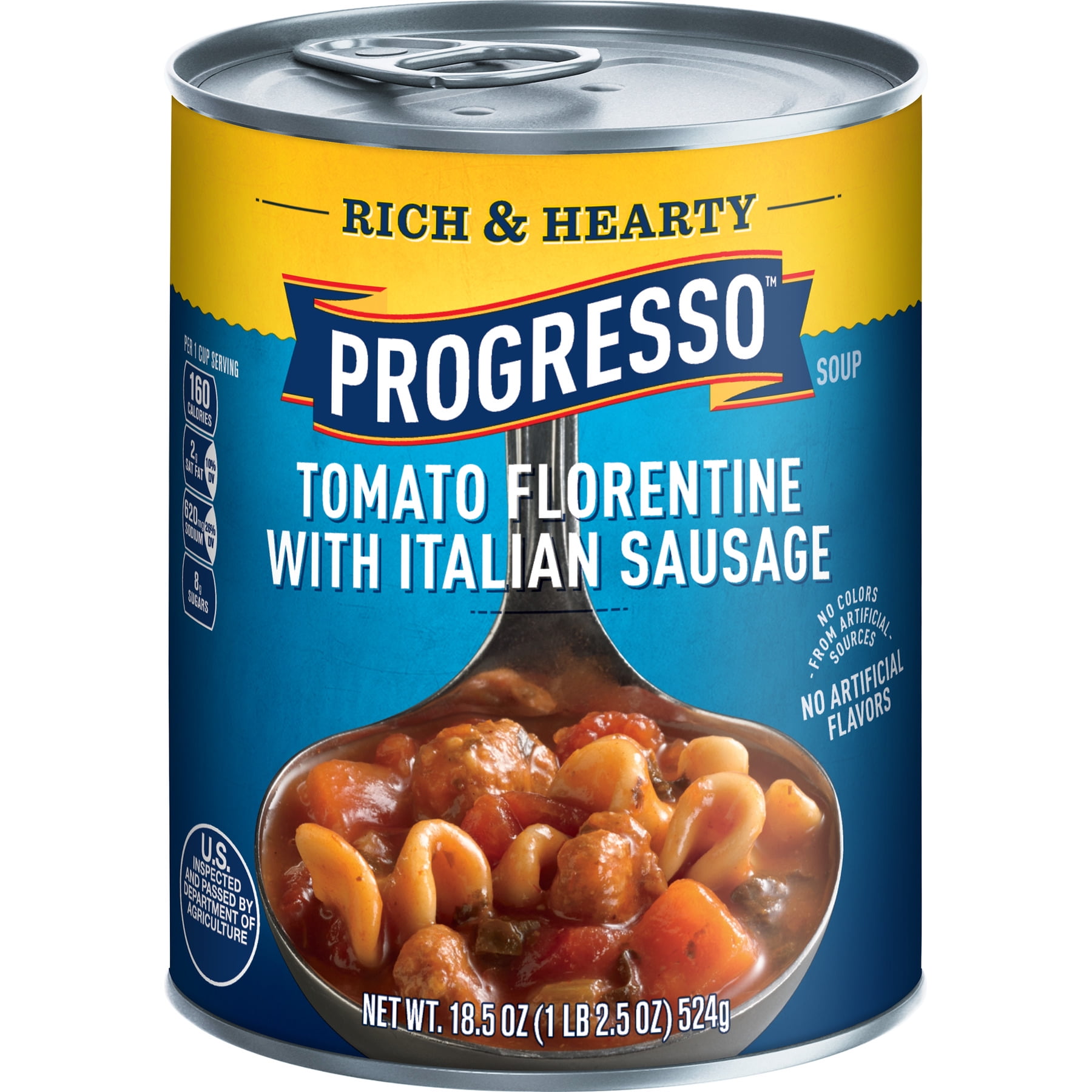 Progresso Rich & Hearty Tomato Florentine Italian Sausage Soup