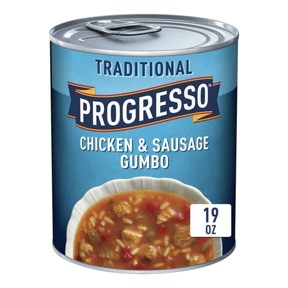 Progresso Soup Traditional, Chicken & Sausage Gumbo (Pack of 4)
