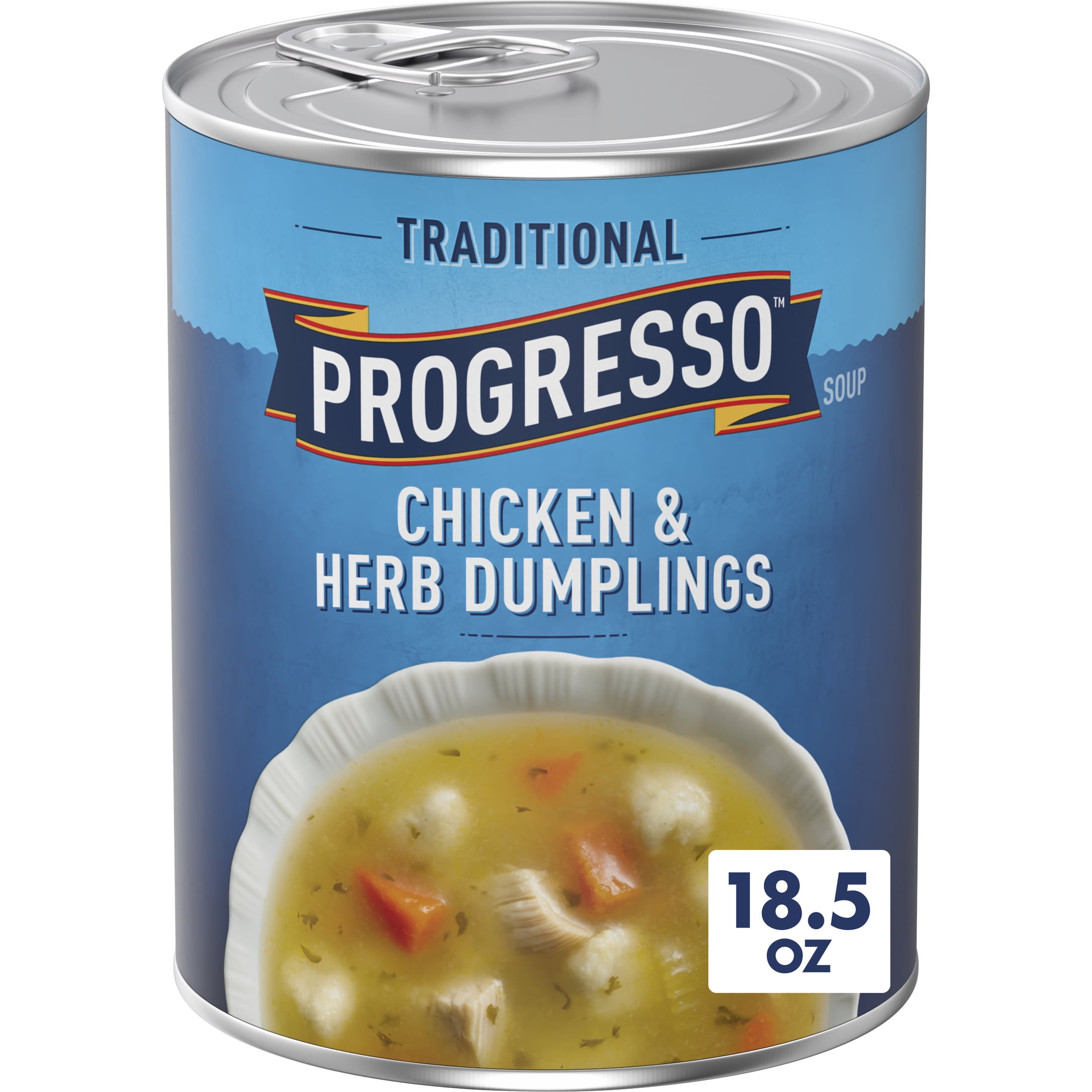 Progresso Traditional, Chicken and Herb Dumplings Canned Soup, 18.5 oz