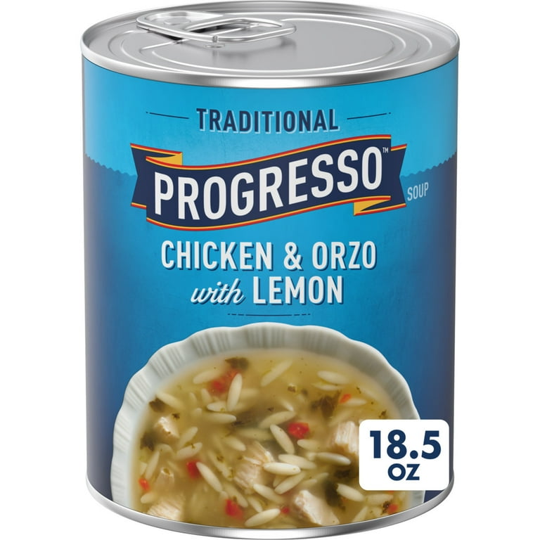 フレ缶 Progresso Zesty Traditional, Ready to Eat Chicken & Orzo with