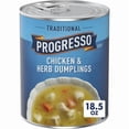 thumbnail image 1 of Progresso Traditional Chicken and Herb Dumplings Canned Soup 18.5 oz (Pack of 5), 1 of 5