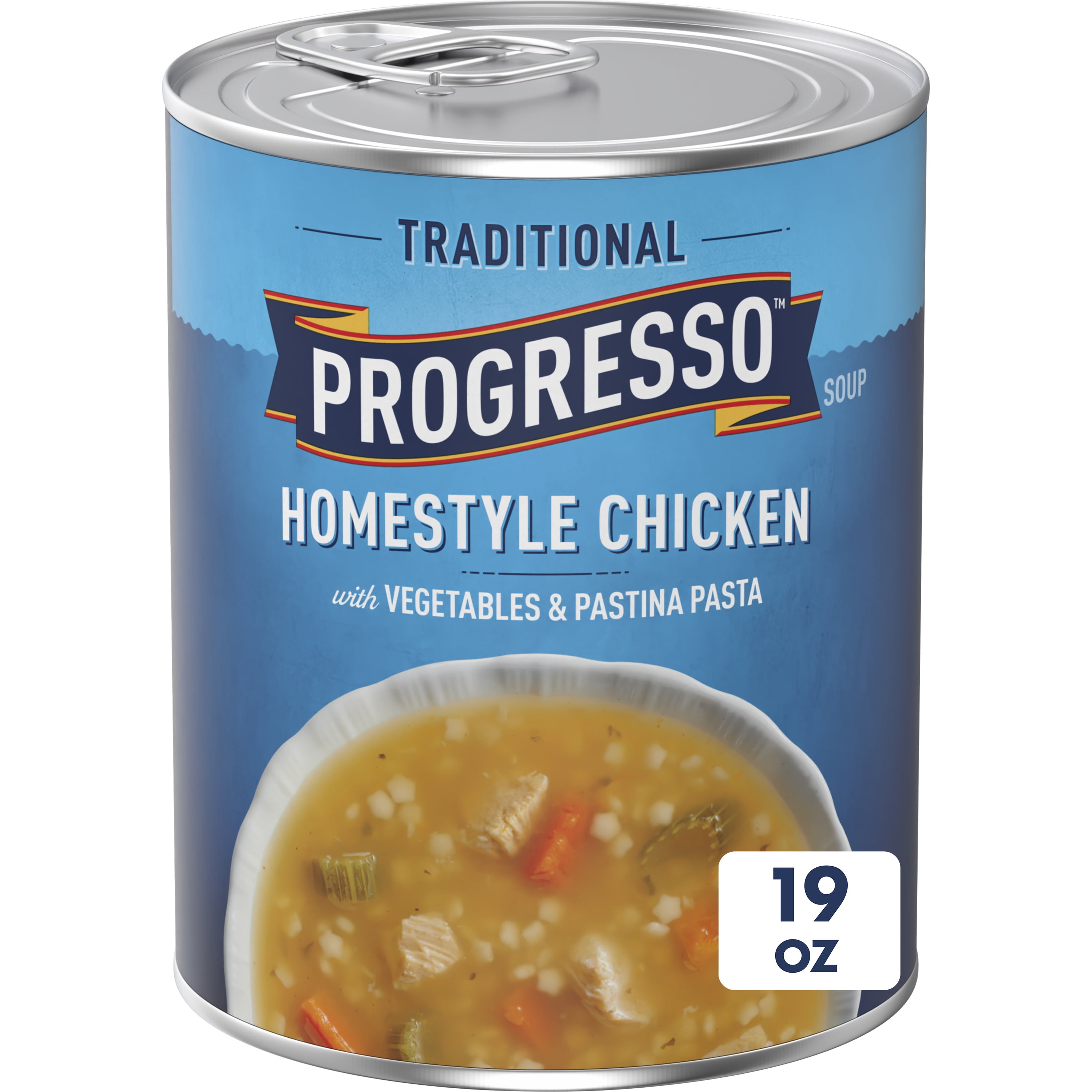 Progresso Traditional, Chicken with Vegetables & Pastina Pasta Canned ...